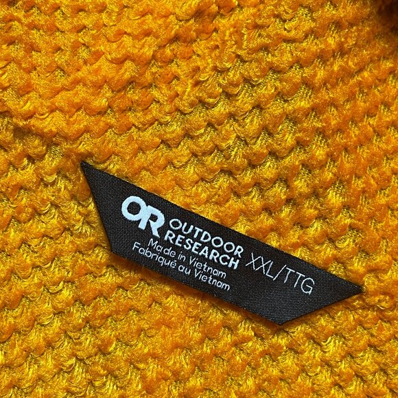 Outdoor Research Deviator Hoodie Jacket Blue Full Zip Hooded Hiking Men's XXL - Picture 4 of 7